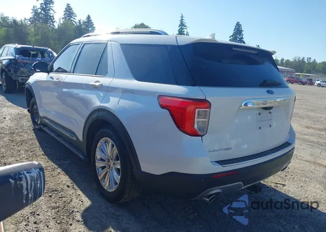 2020 Ford Explorer Limited z USA, uszkodzony, nr VIN 1FMSK7FH2LGB55987